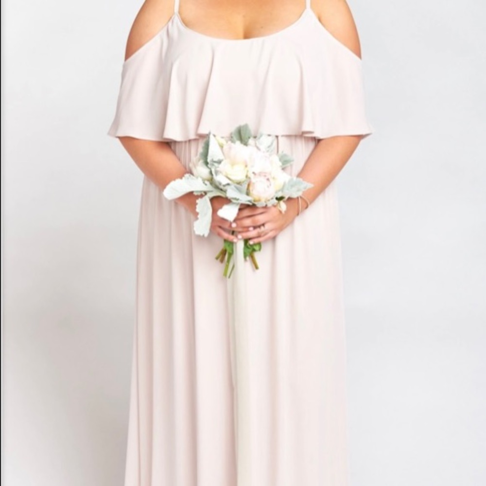 Caitlin Ruffle Maxi Dress- Show Me The Ring